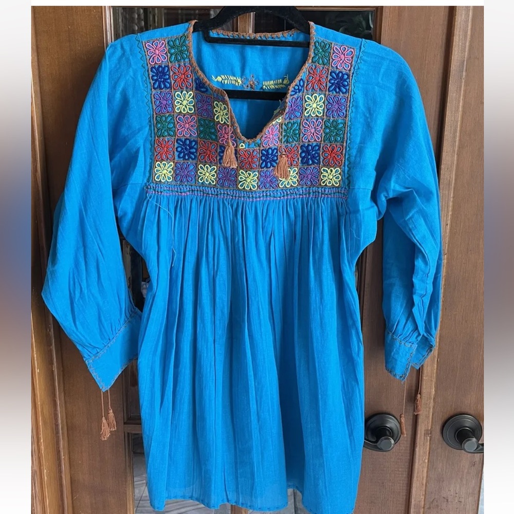 Mexicana handmade embroidered top